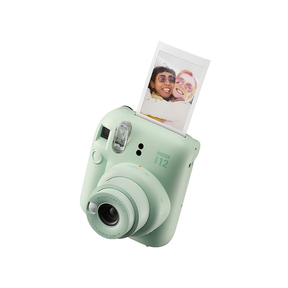 תמונה ממוזערת: מצלמה פיתוח מיידי Fujifilm Instax Mini 12 בצבע ירוק