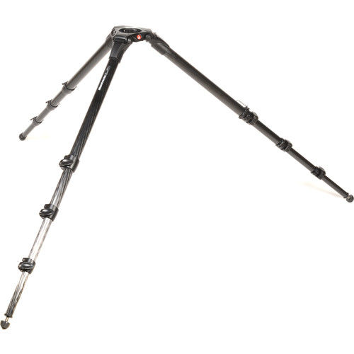 תמונה ממוזערת: קיט חצובת וידאו הכולל ראש Nitrotech N8 וחצובה MANFROTTO 536