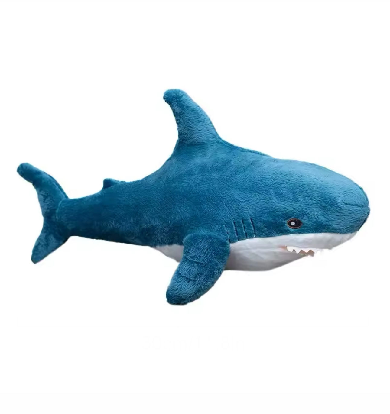 בובת כריש באורך 30 ס״מ