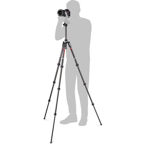 תמונה ממוזערת: חצובת MANFROTTO Befree GT Travel Carbon Fiber Tripod with 496 Ball Head
