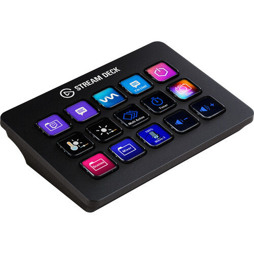 תמונה ממוזערת: ELGATO Stream Deck MK2 בצבע שחור