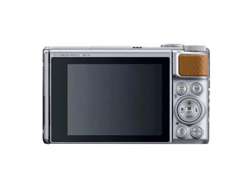 תמונה ממוזערת: מצלמה דיגיטלית CANON PowerShot SX740 HS בצבע כסף יבואן רשמי תפריט בעיברית