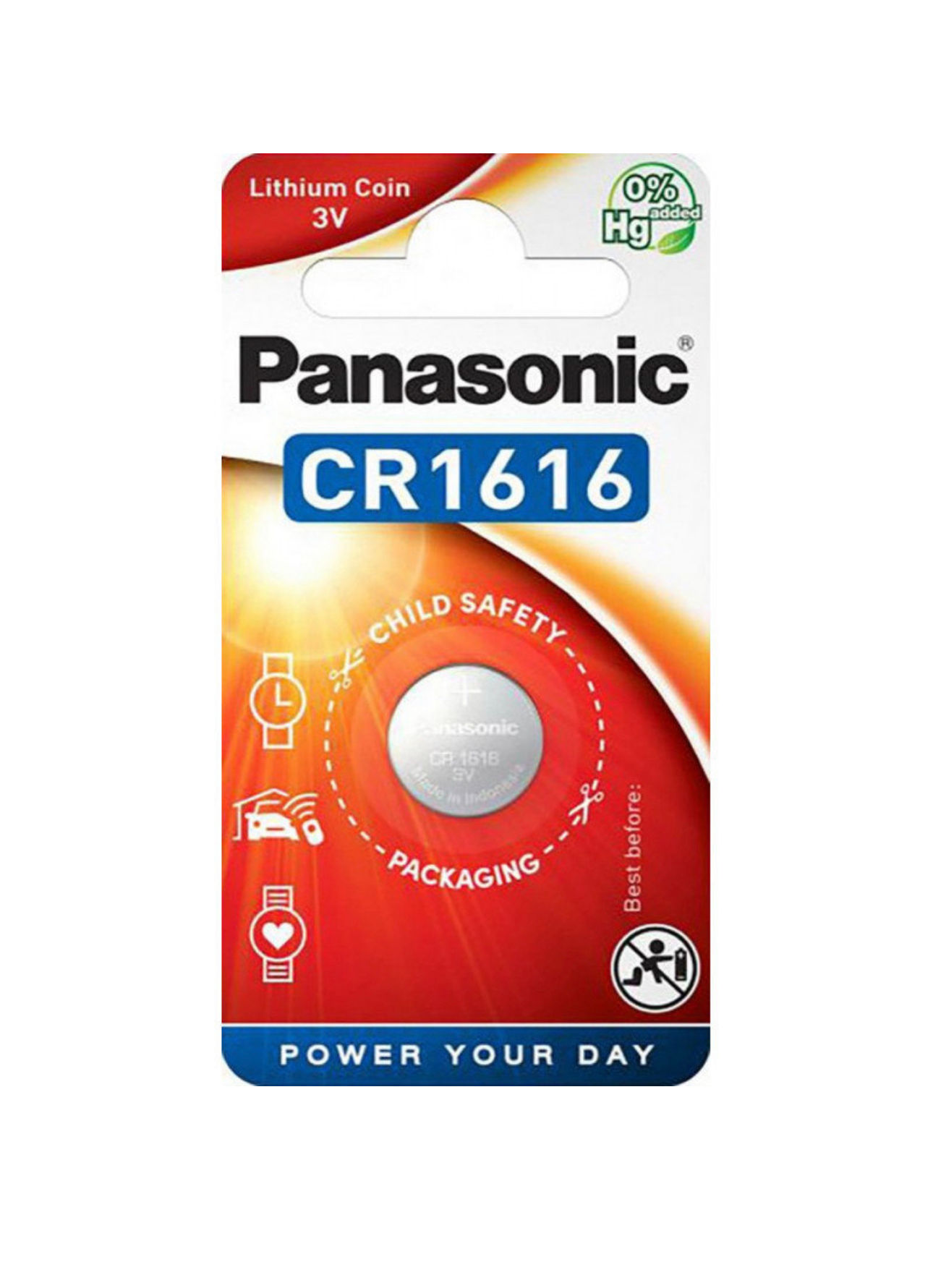 סוללה עגולה CR1616