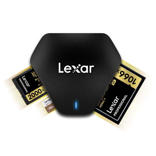 תמונה ממוזערת: קורא כרטיסים LEXAR Multi-Card 3-in-1 USB 3.1