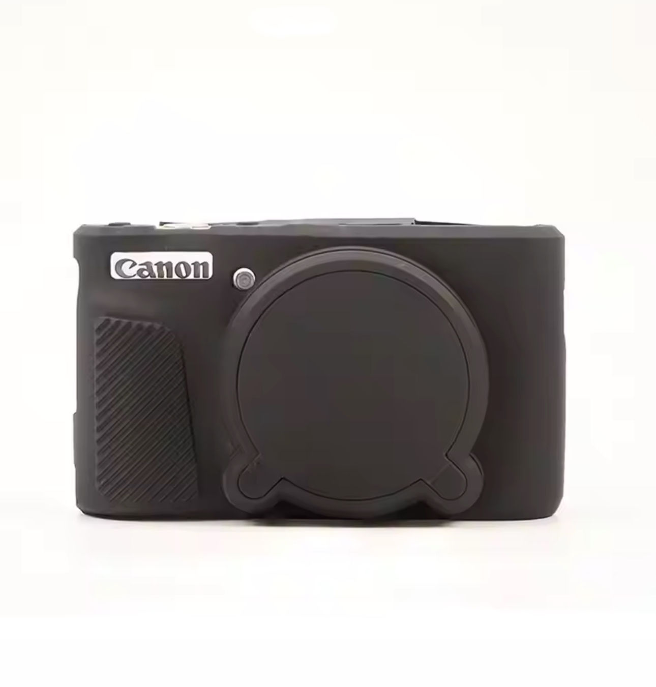 כיסוי סיליקון למצלמה CANON SX740 HS בצבע שחור