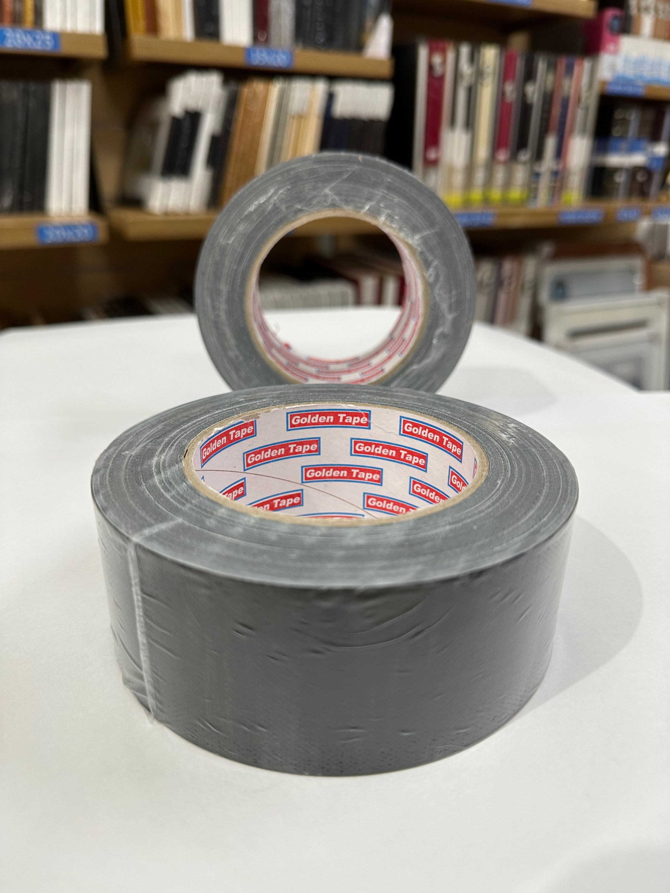 סרטי גולדן טייפ בד שחור רחב GT4658