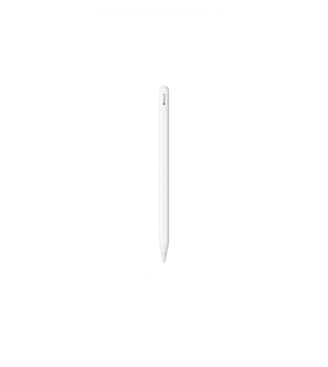 עט לאייפד Apple Pencil USB-C