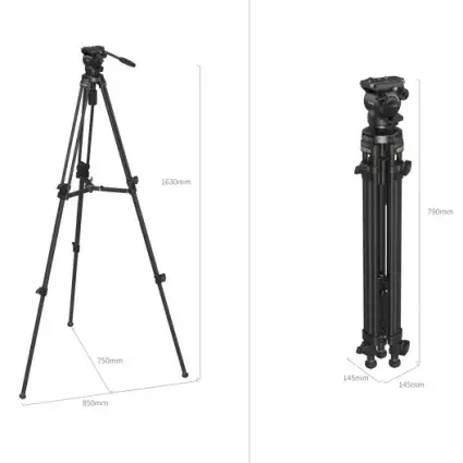 תמונה ממוזערת: חצובת וידאו סיבי פחמן SmallRig 4685 AD-50
