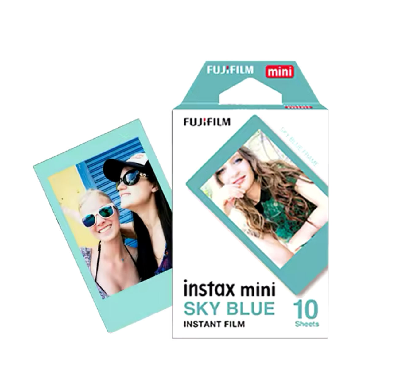 FUJIFIILM Instax Mini SKY BLUE מארז 10 סרטי צילום