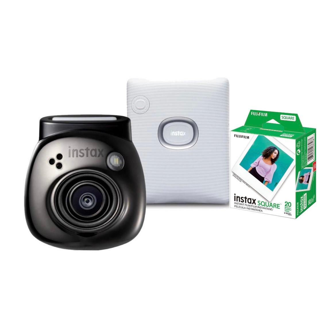 ערכת Fujifilm Instax PAL Camera and SQUARE Link Printer Bundle בצבע לבן