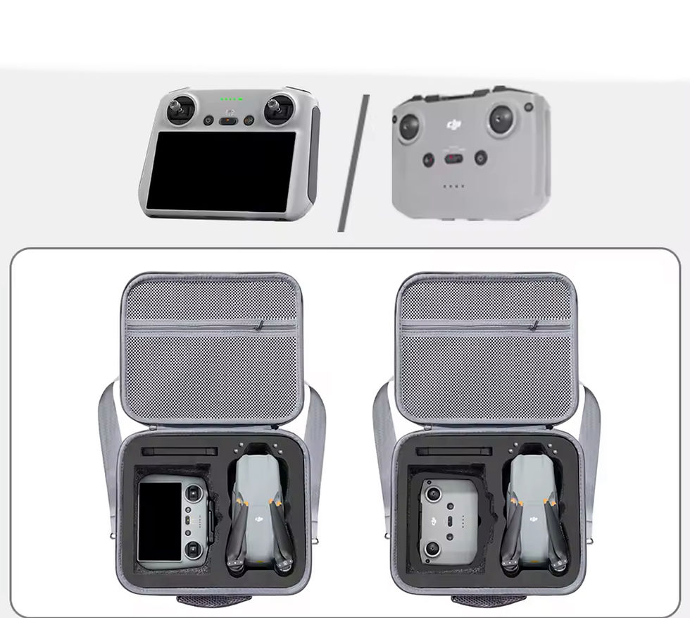 תמונה ממוזערת: תיק איכותי קשיח לרחפנים DJI AIR 3 / DJI AIR 3S