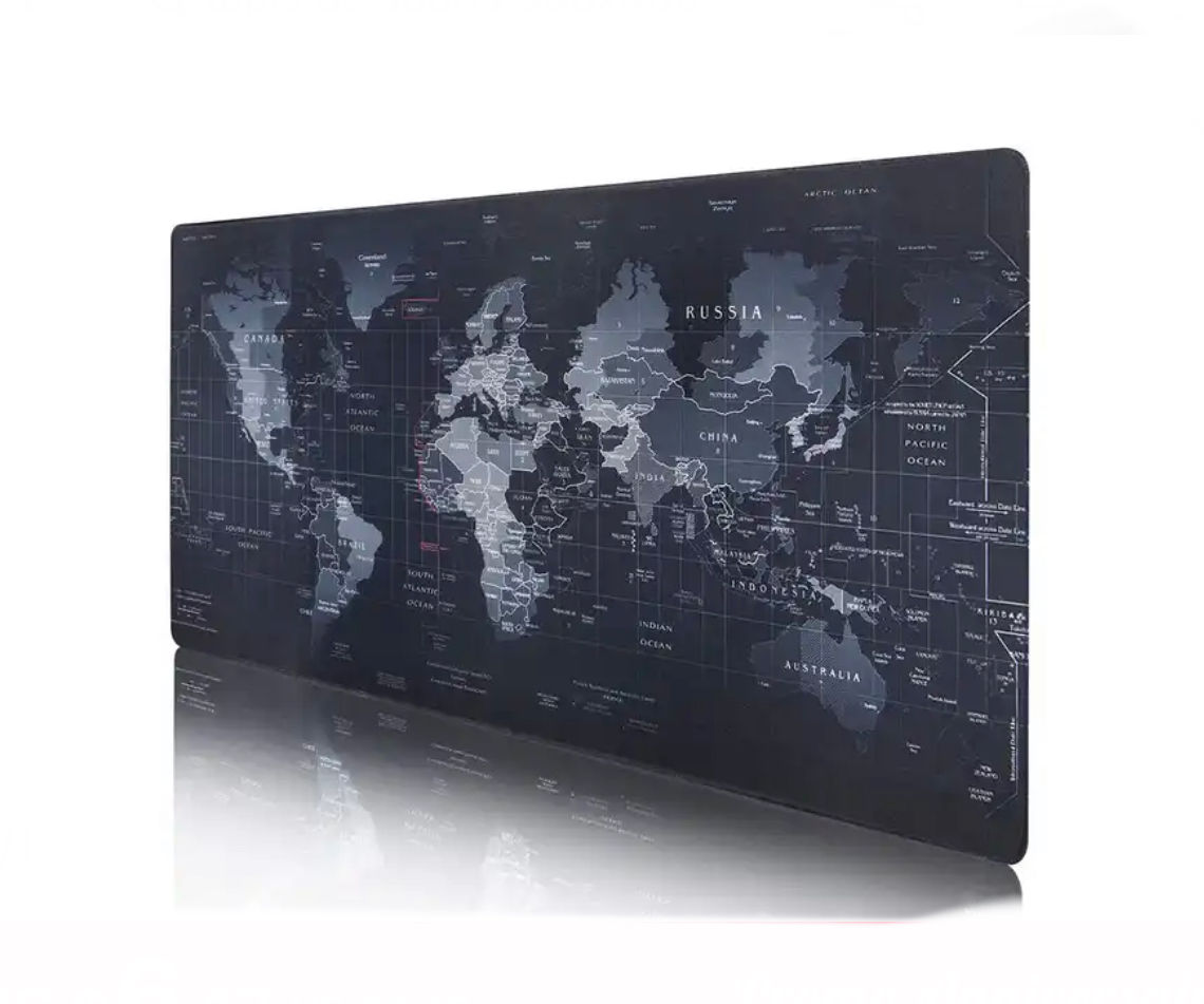 פד גדול לעכבר 30x70 סמ״ר מפת עולם