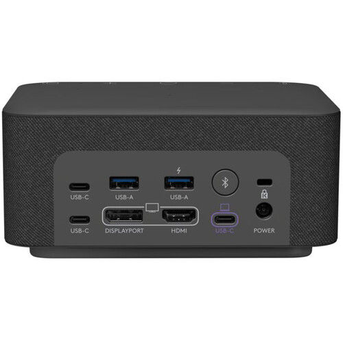 תמונה ממוזערת: תחנת עגינה חכמה LOGITECH Logi Dock UC בצבע שחור