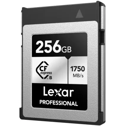תמונה ממוזערת: כרטיס זיכרון LEXAR Professional 256GB up to 1750MB/s CFexpress™ Type B Silver