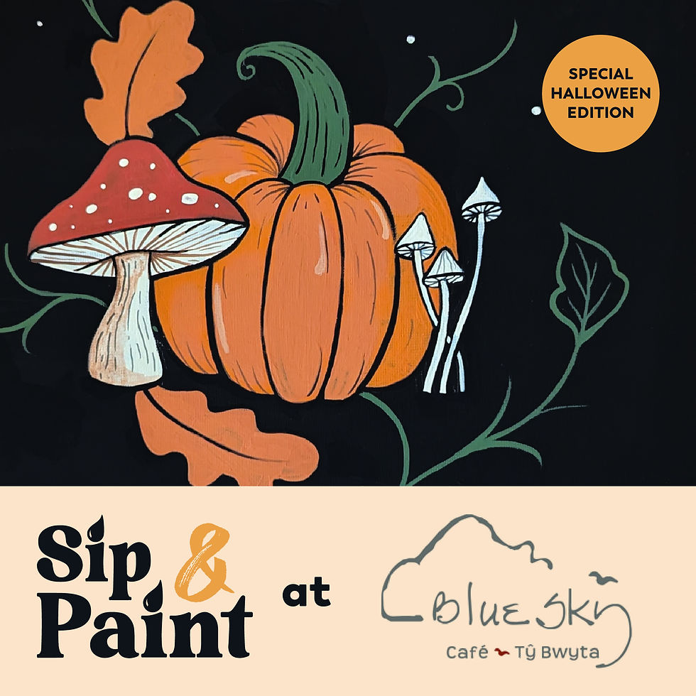 Halloween Special - Sip and Paint - Blue Sky, Bangor
