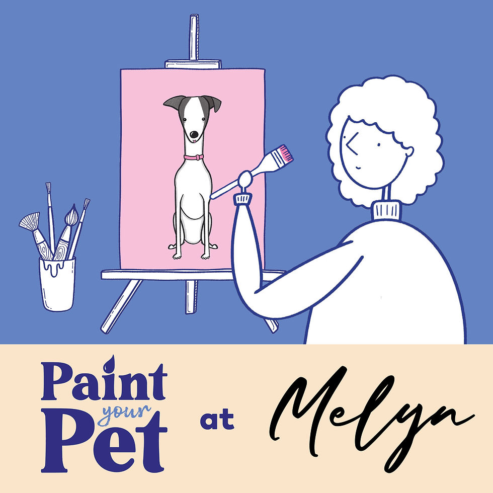 Paint Your Pet - Melyn - Llanberis - North Wales  
