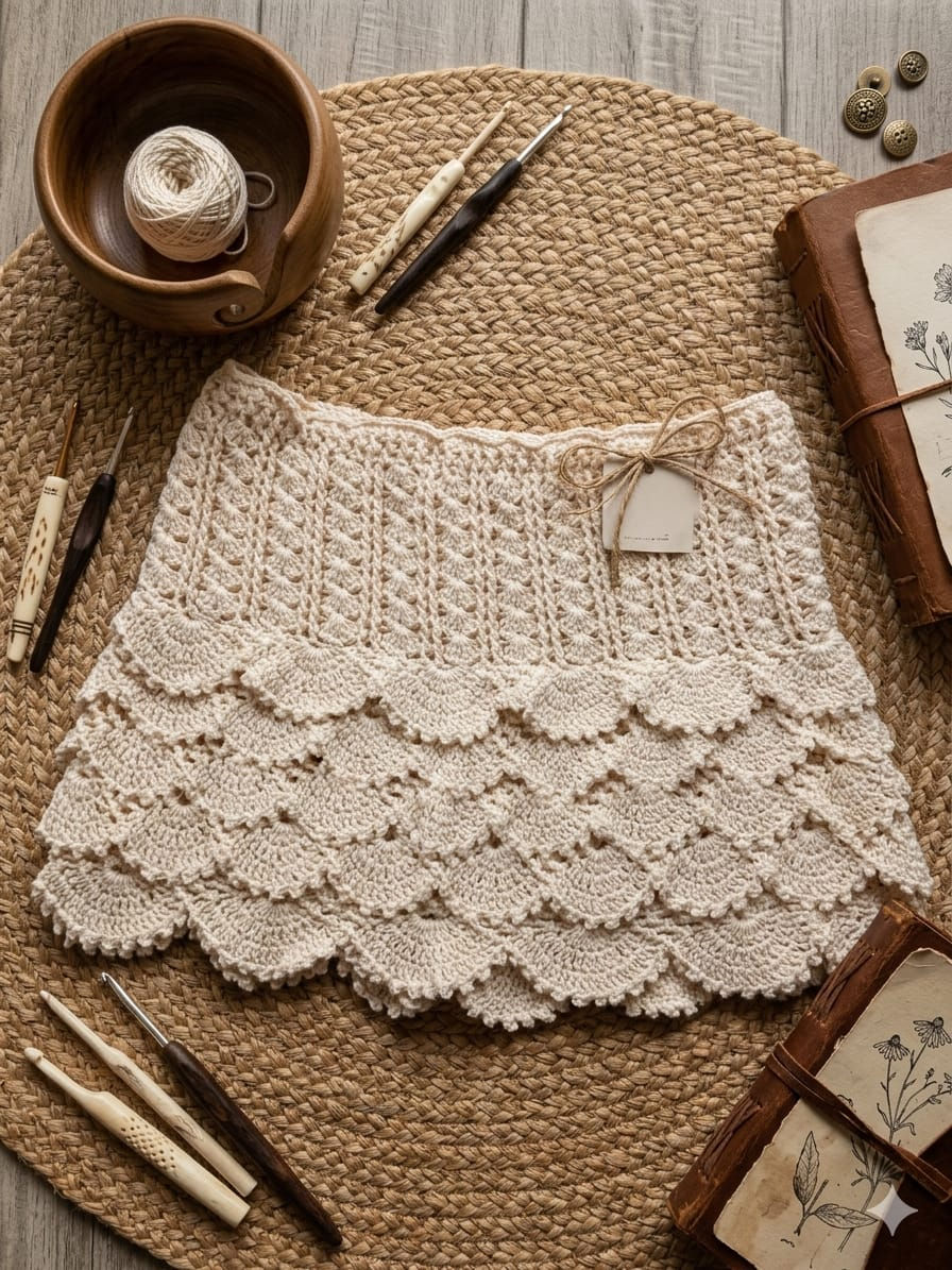 Miniatura: CONJUNTO FLOR DE ALGODÃO: TOP + MINI SAIA