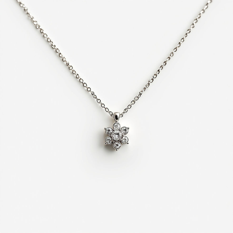 Diamond Cluster Pendant