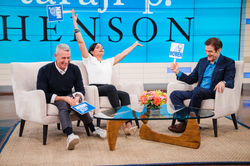 Taraji Henson, Adam Shankman, & Oz