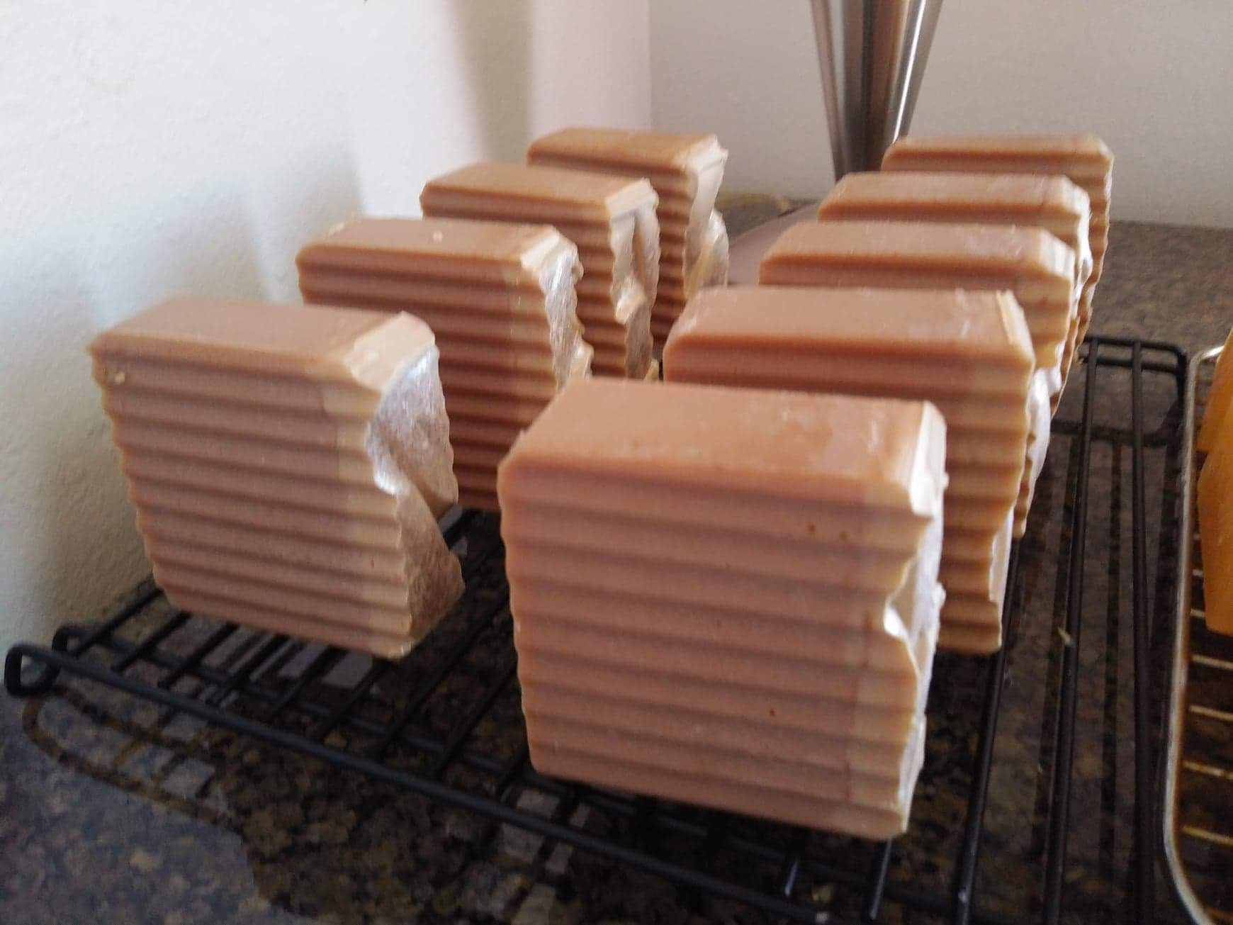 Artisan Homemade soap made with Beer and Nutmeg fragrance