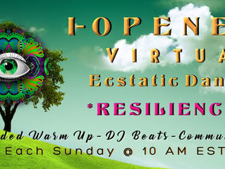 I-Opener Virtual Ecstatic Dance: Resilience (SUN, 6/14 @10am)