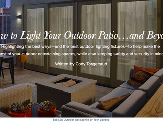 How to Light Your Outdoor Patio...and Beyond