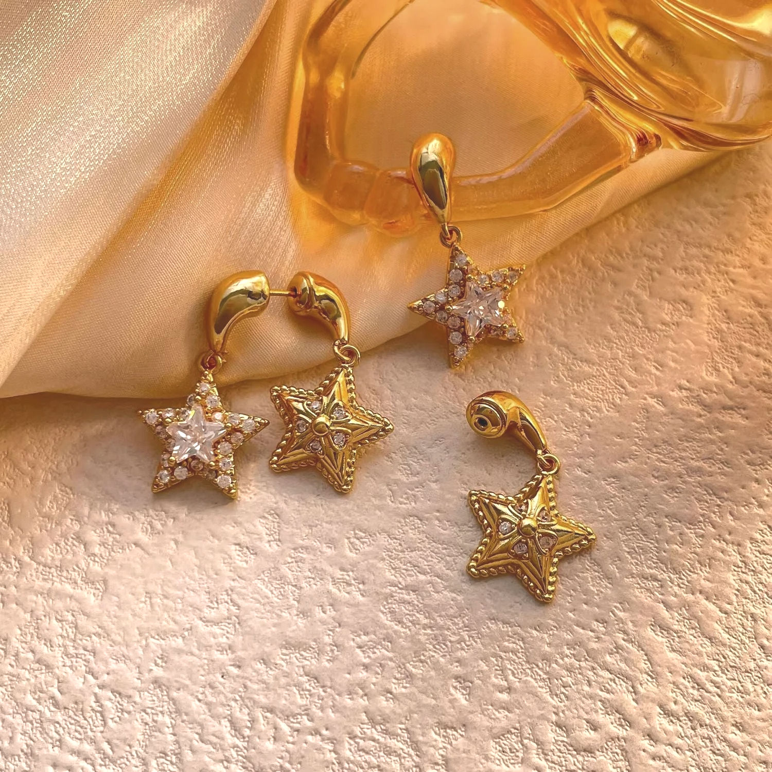 Do Tara CZ Drop Hoop Earrings!!!