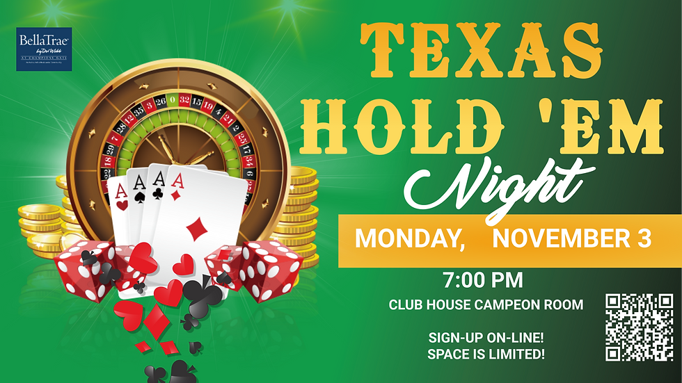 Texas Hold 'Em Night