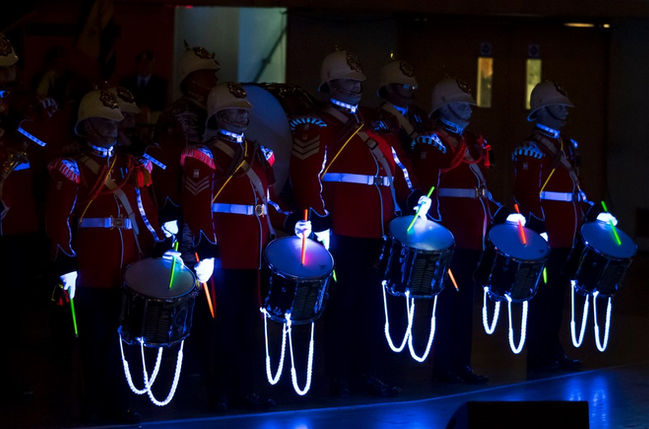 Corps of Drums of
The Royal Welsh