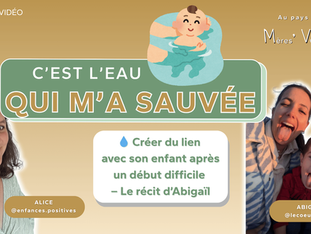 Alice Piganeau et Abigaïl dans le visuel de l’épisode 2 du podcast "Au Pays des Mères’Veilleuses"