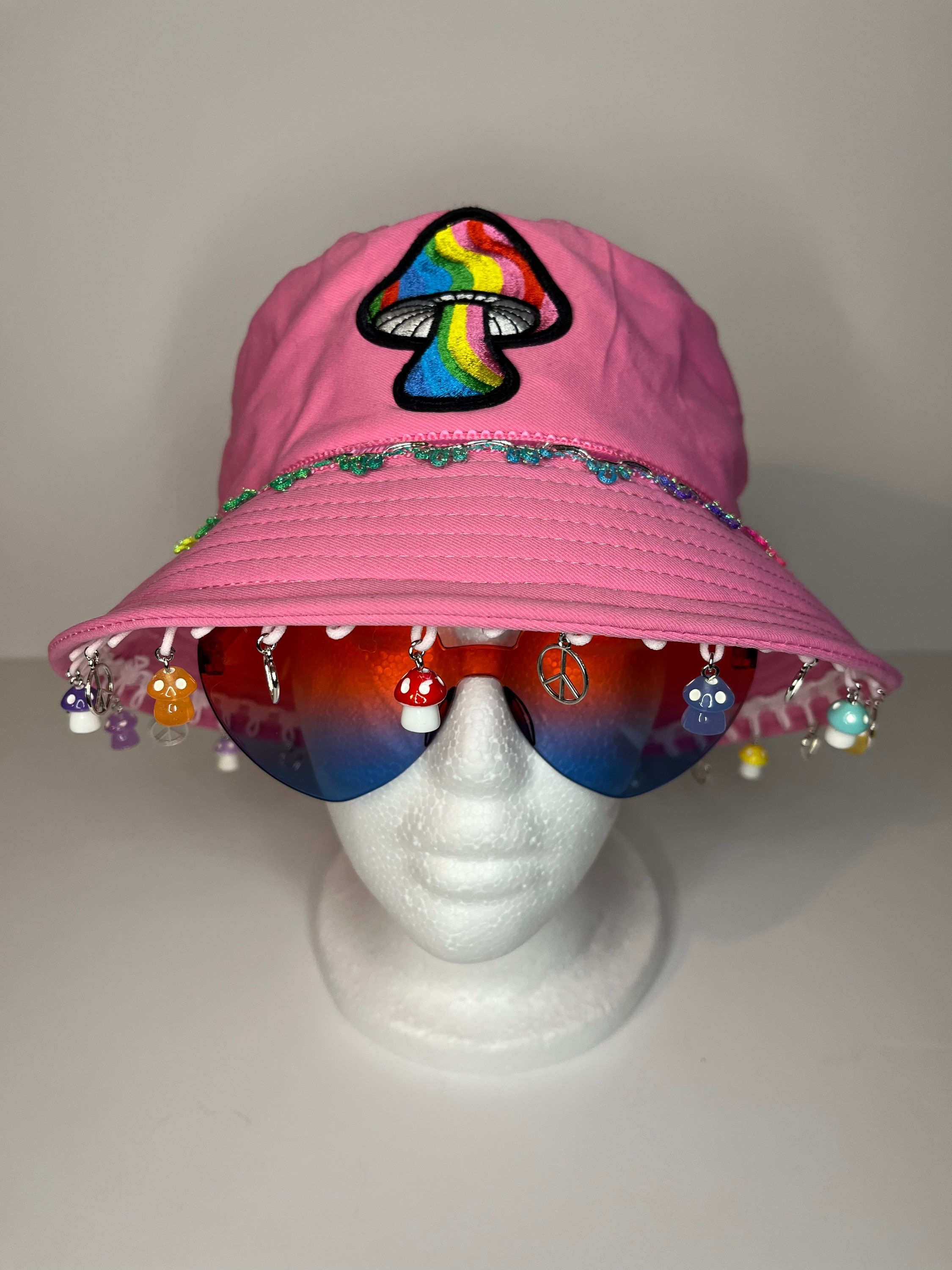 Colourful Mushroom Bucket Hat