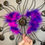 Thumbnail: Purple & Hot Pink mix fluff ears