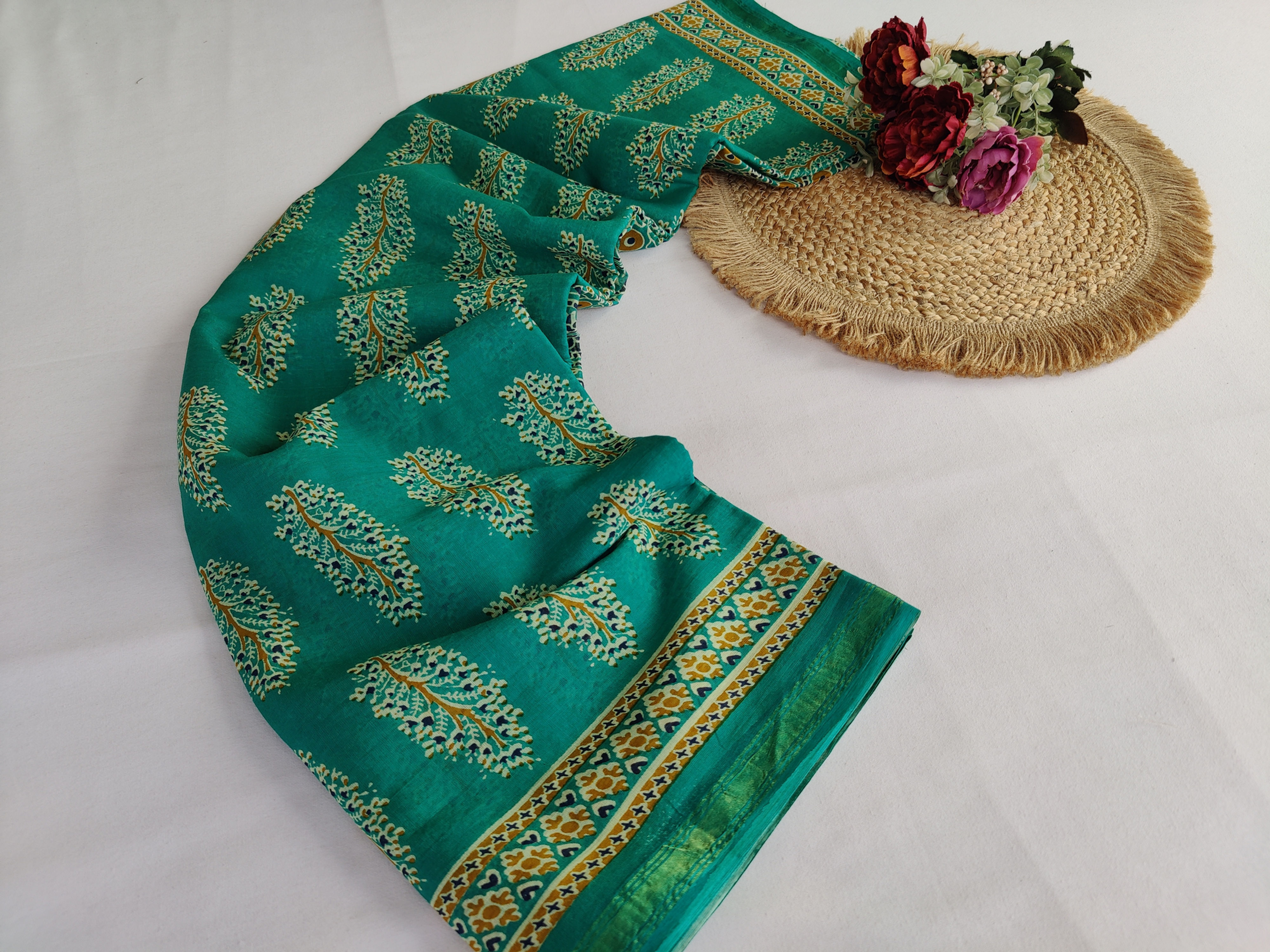 SR0097.Pure Cotton saree