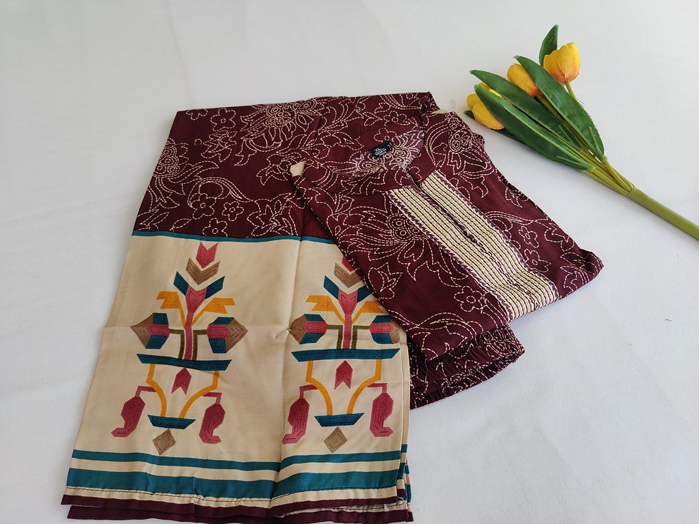 Thumbnail: KU1644. Soft Rayon Co-Ord set
