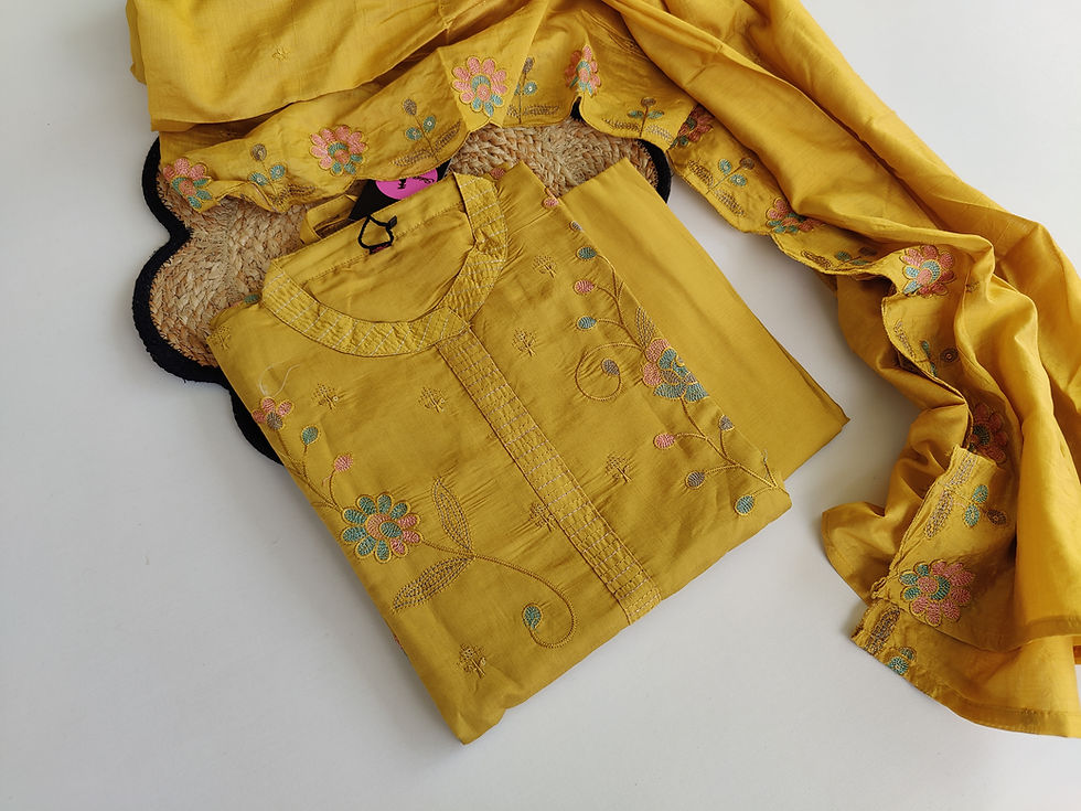 Thumbnail: KU1201.Viscose Silk Kurta Set