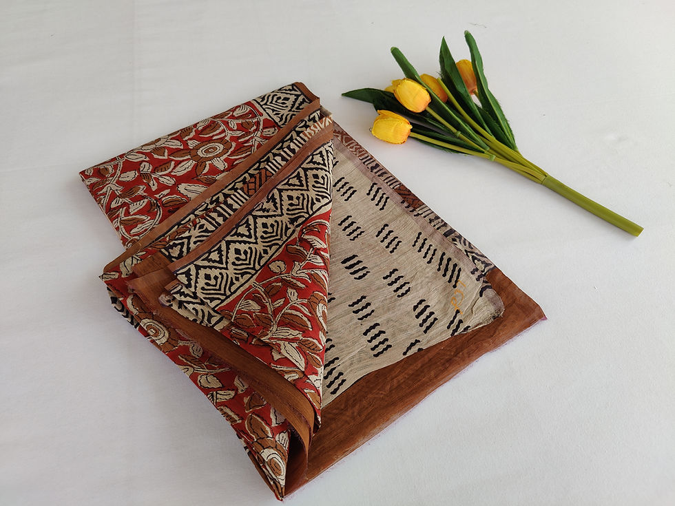 Thumbnail: SR0094.Pure Maheshwari Silk Cotton Saree