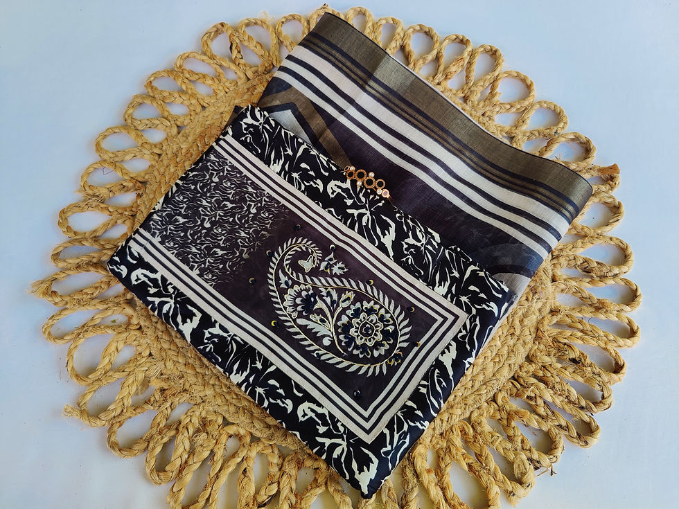Thumbnail: SM001.Soft Cotton with Cutdana work salwar material