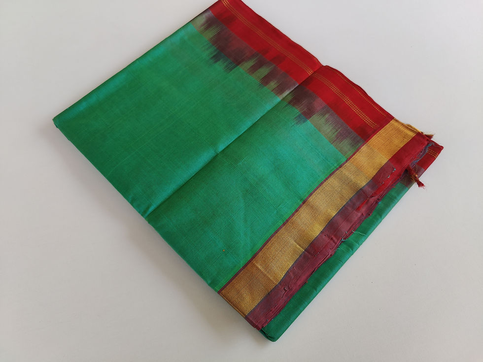 Thumbnail: SR0028.Pure Silk Cotton with double side border