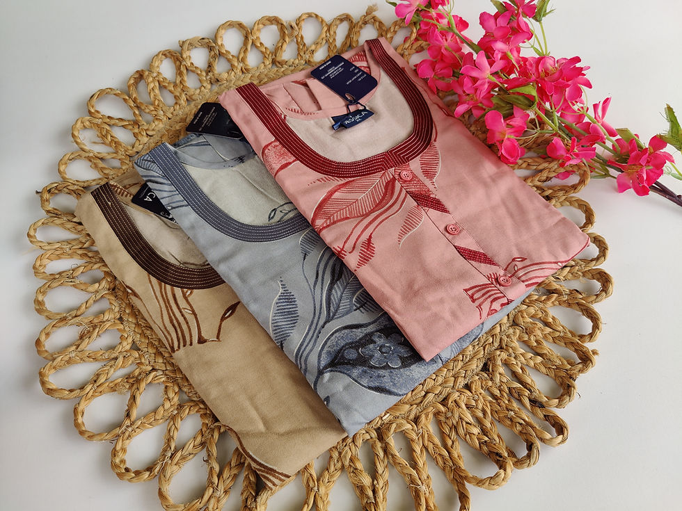 JE0297.Alpine Nighty with Button