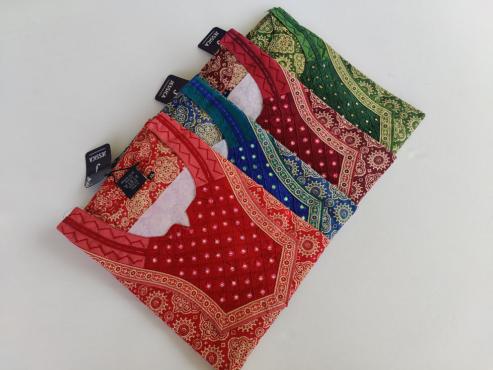 JE0151.Pure cotton nighty with Mirror work