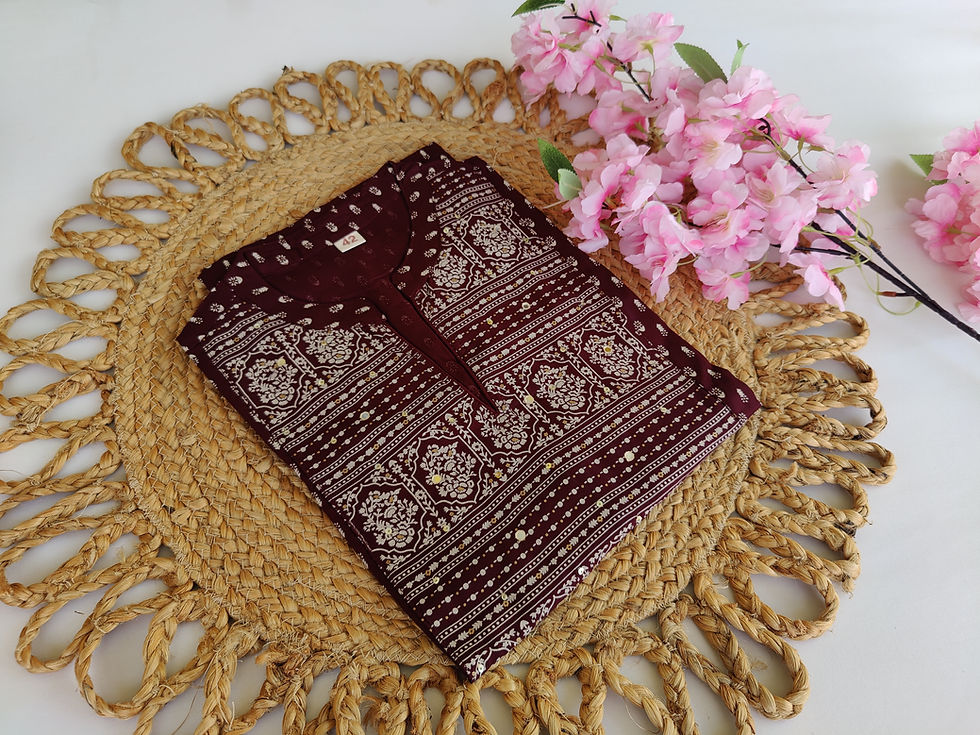 KU1180.Rayon Full Frock