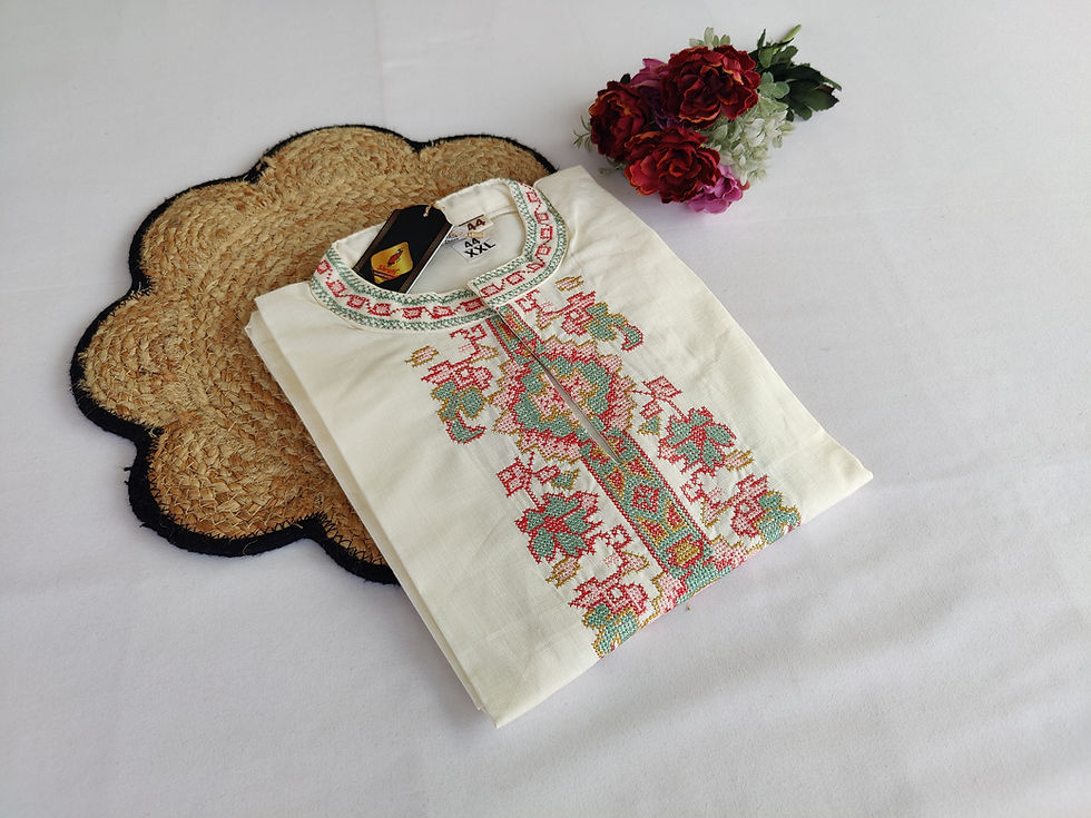 Thumbnail: KU1643.Pure Cotton kurta