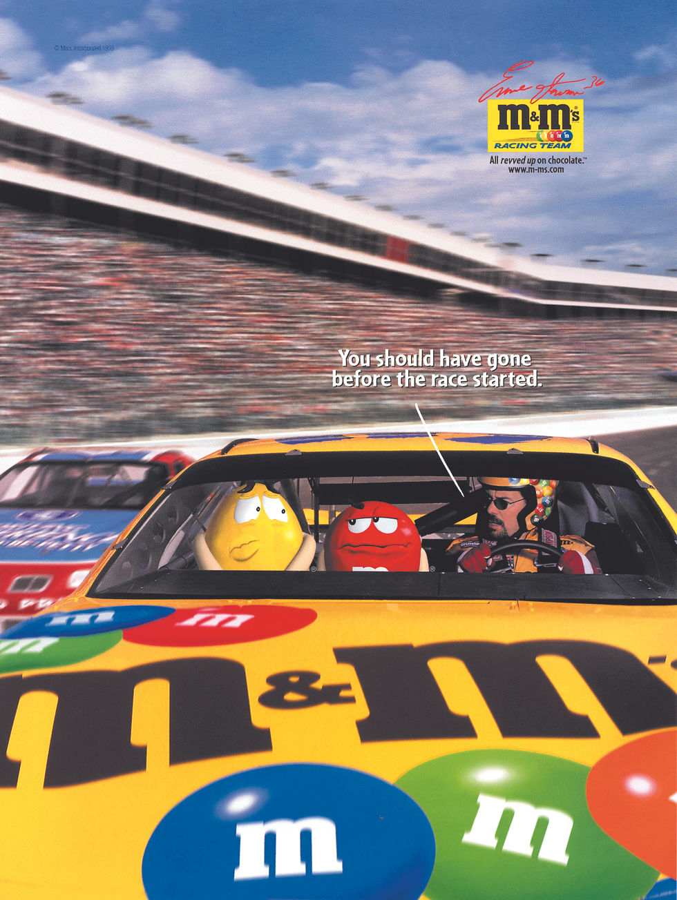 M&M Race Car