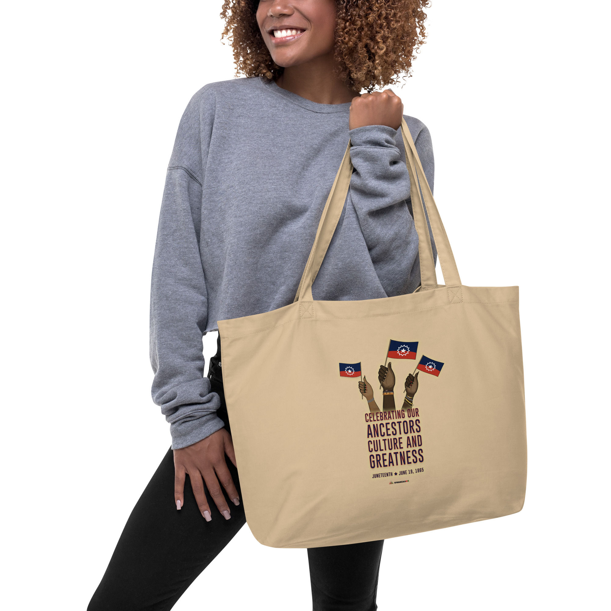 Juneteenth Celebrate Ancestors Tote