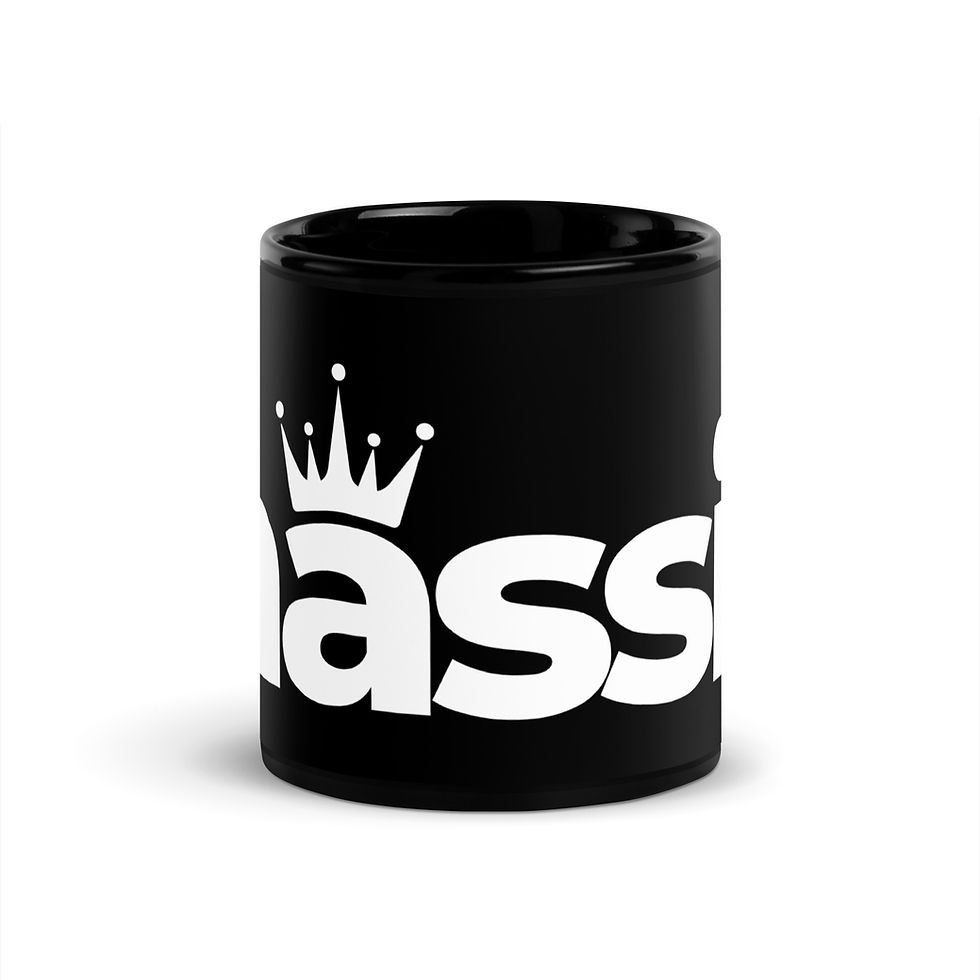 Thumbnail: Massiv Black Glossy Mug