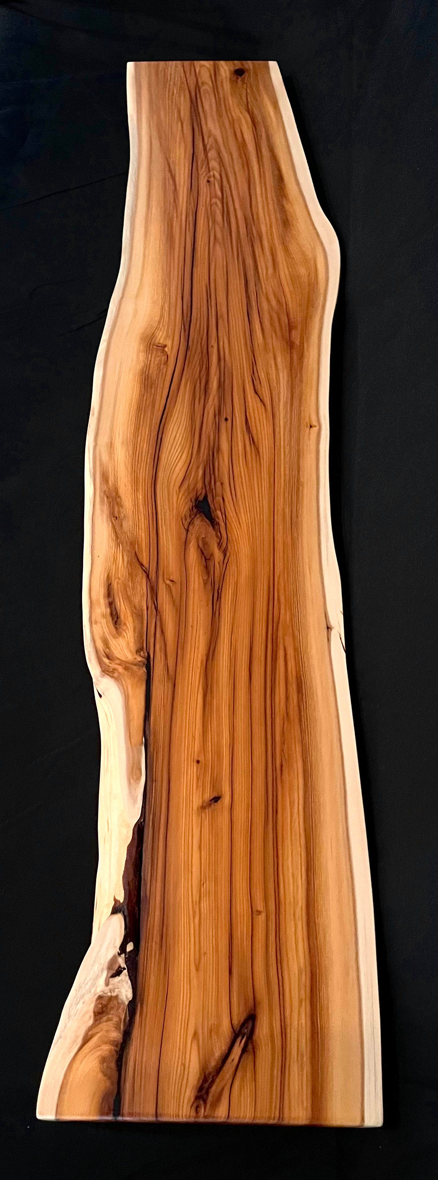 Pacific Yew Charcuterie Board / Decorative Tray, 32"