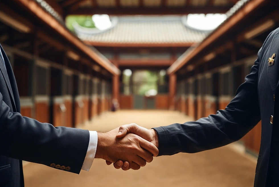 The Equestrium, long term relationship based on trust