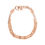 Thumbnail: Links of London Cubist 18kt Rose Gold Vermeil Double Row Bracelet