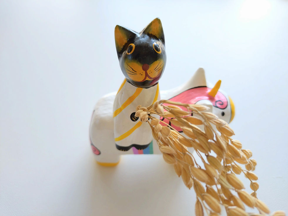 虫からのお知らせと、私と家族のはなし