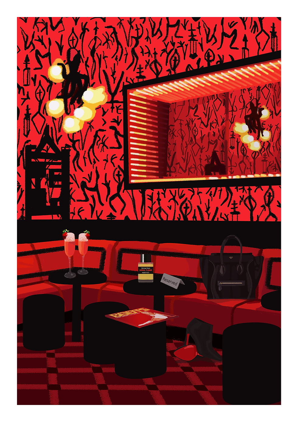 Thumbnail: 'Le Baron' print